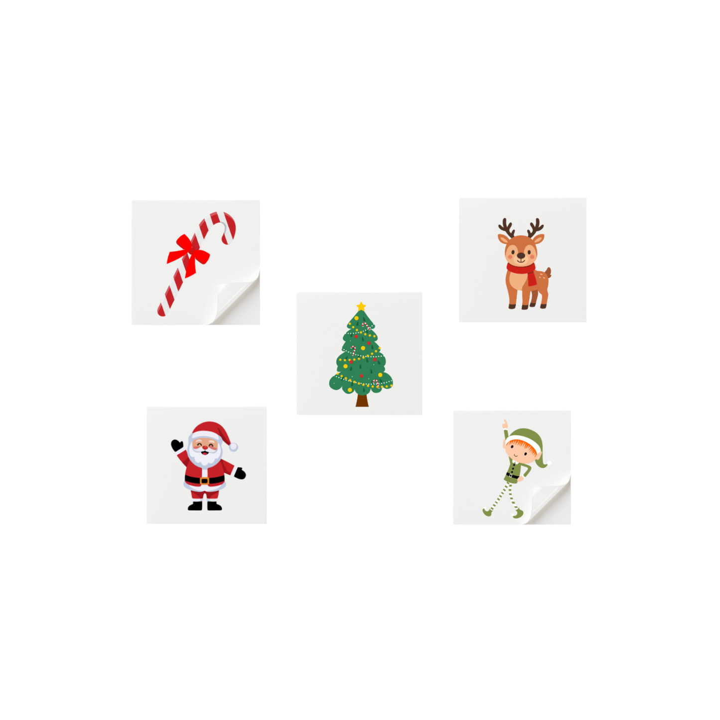 HAPPY HOLIDAYS! - Temporary Tattoos