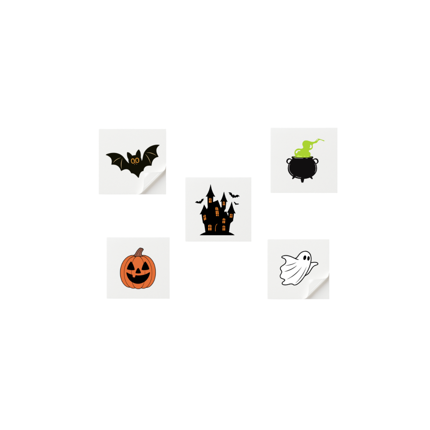 HAPPY HALLOWEEN! - Temporary Tattoos
