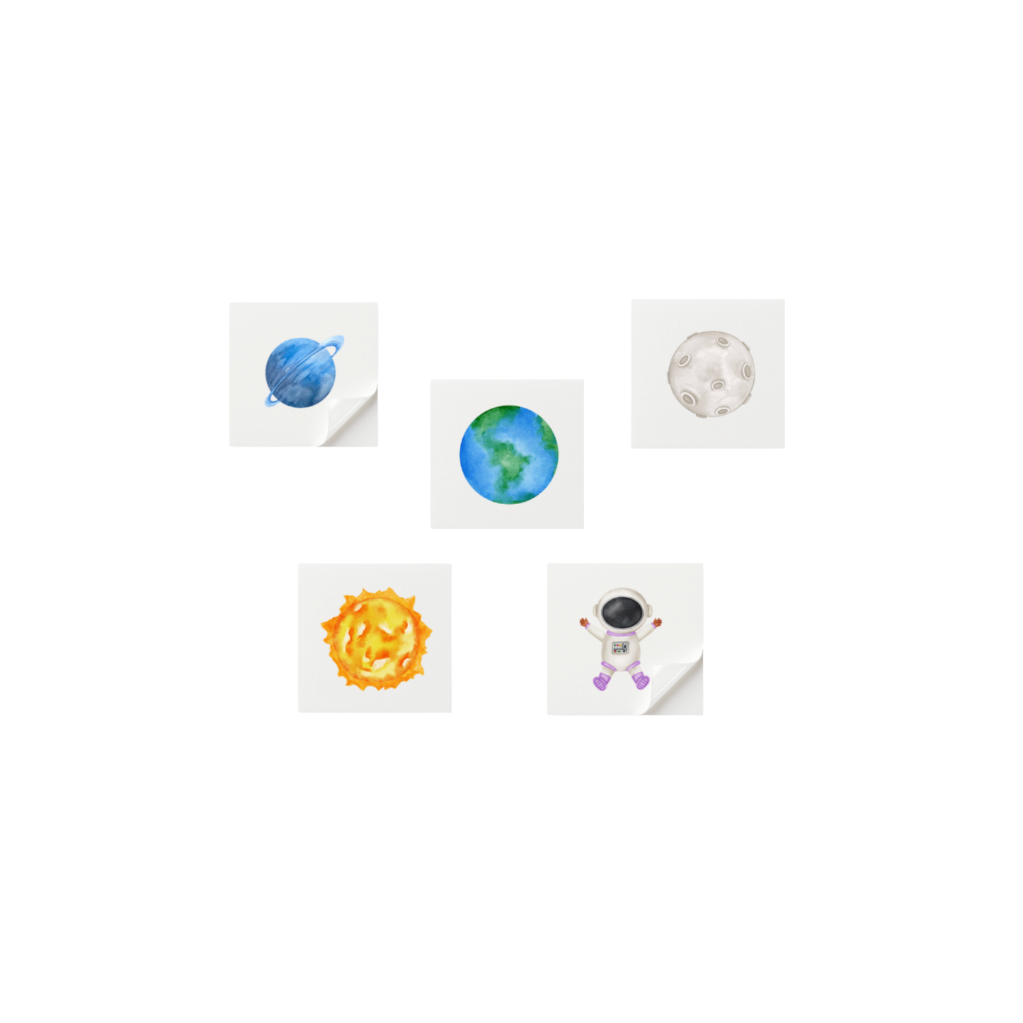 Out Of This World - Temporary Tattoos