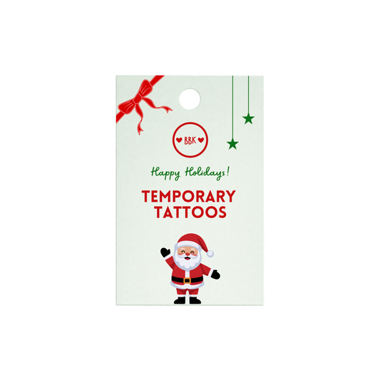 HAPPY HOLIDAYS! - Temporary Tattoos