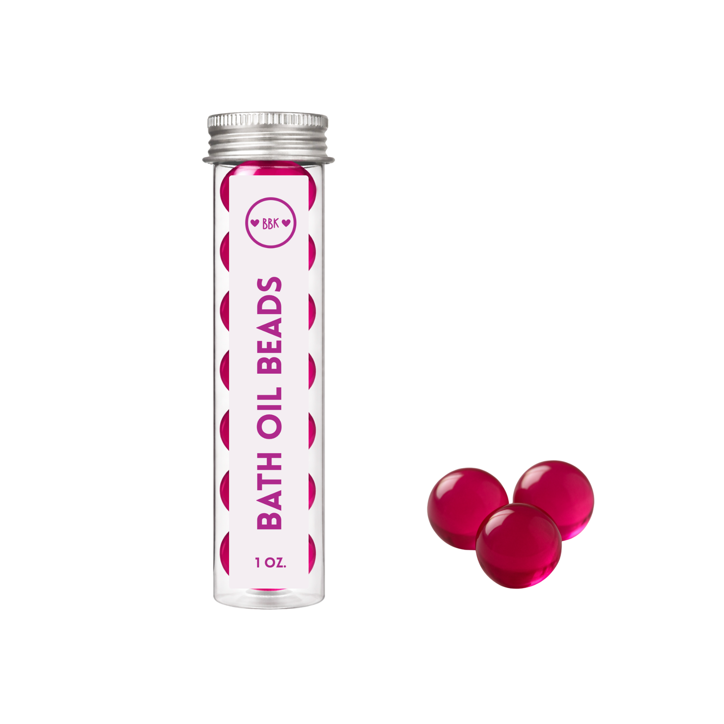Bath Oil Beads Pink - 1 oz. Tube
