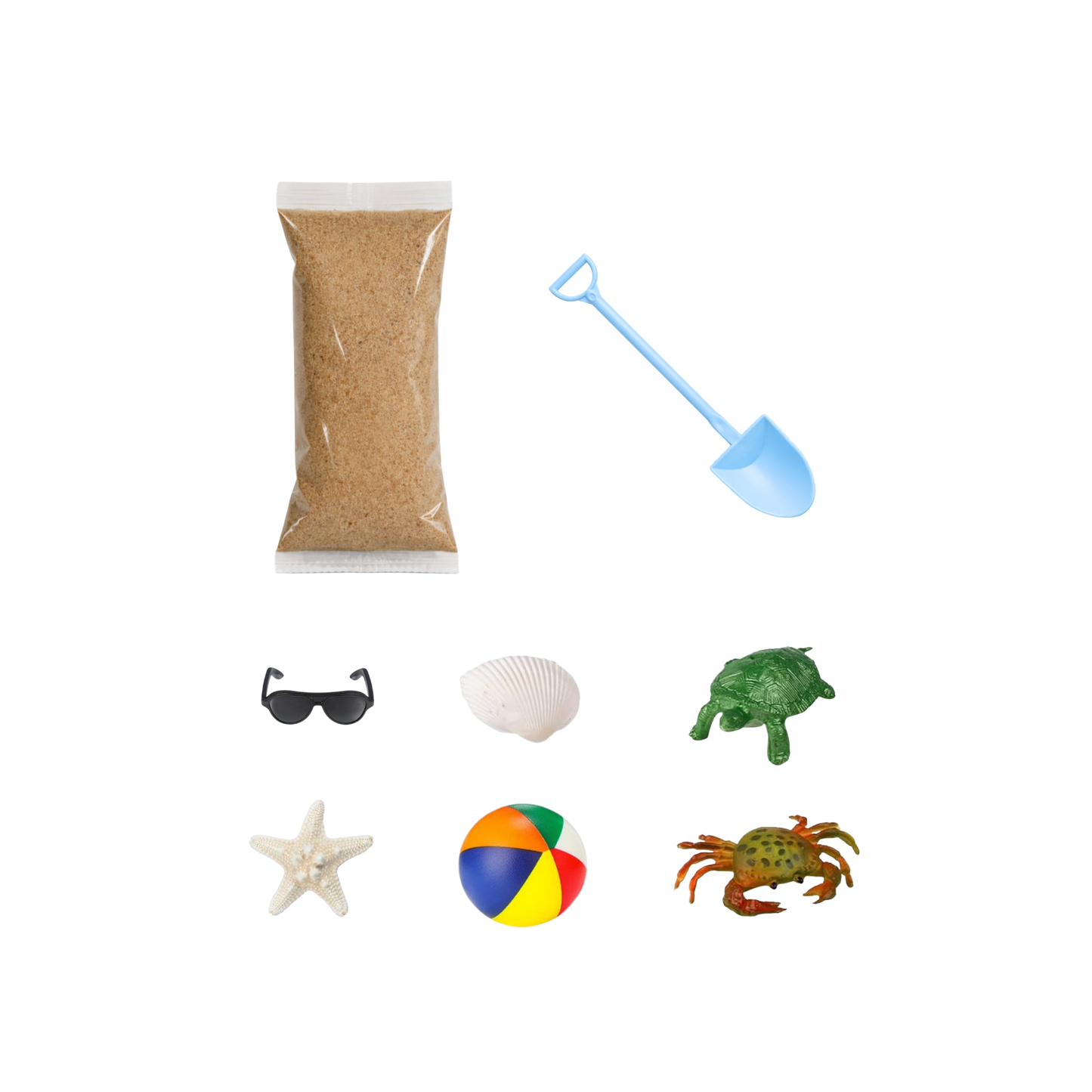 Sensory Play Pail Day at the Beach