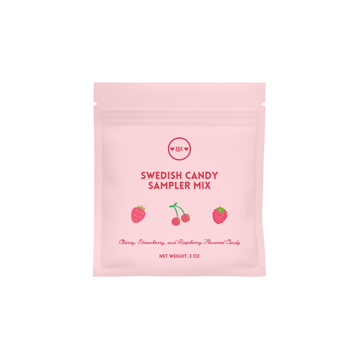Swedish Candy Pink Mix - Sampler
