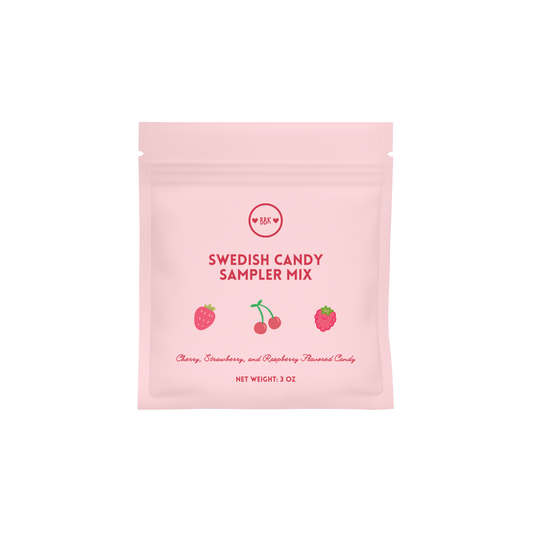 Swedish Candy Pink Mix - Sampler