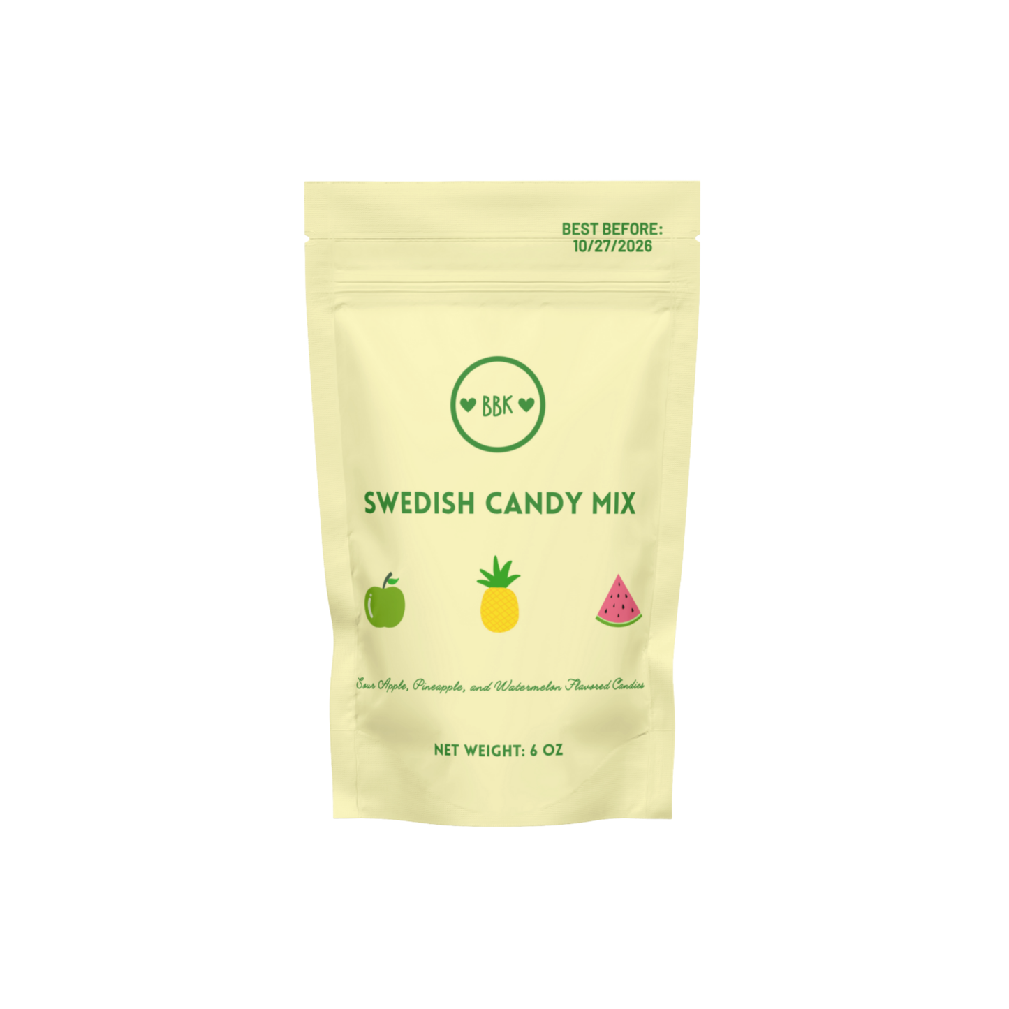 Swedish Candy Yellow Mix - 6 oz. Bag