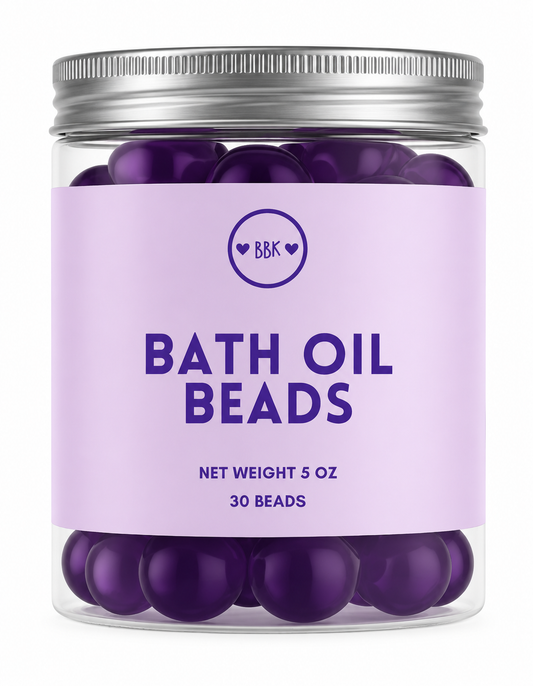 Bath Oil Beads - Purple